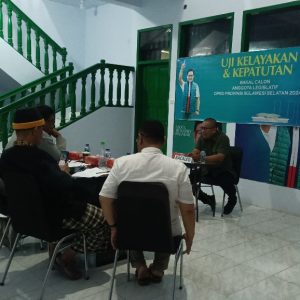 PKB Sulsel Uji Kelayakan Kepatutan Bacaleg